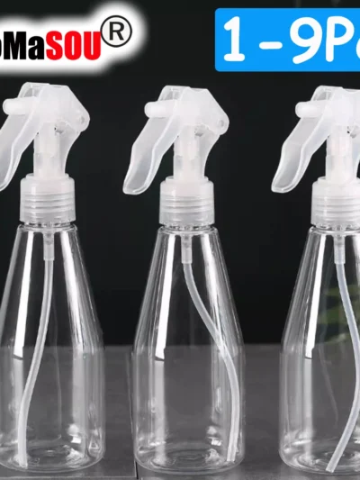 200ml 1-9Pcs Top Hand Trigger Spray Bottle Plastic Cleaning Water Sprayer