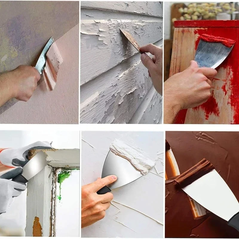 2/3/4/5 Inch Stainless Steel Putty Knife Scraper - Image 12