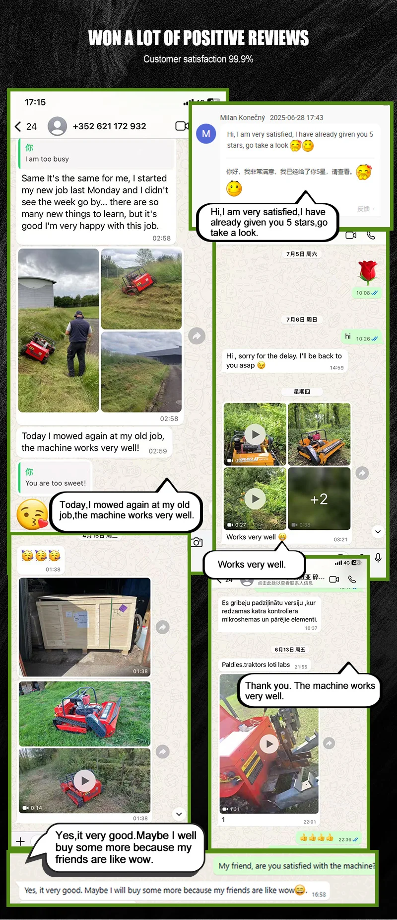 Customised Remote-Controlled Lawn Mower - All-Terrain Self-Propelled Zero-Turn Mower Robot - Image 19