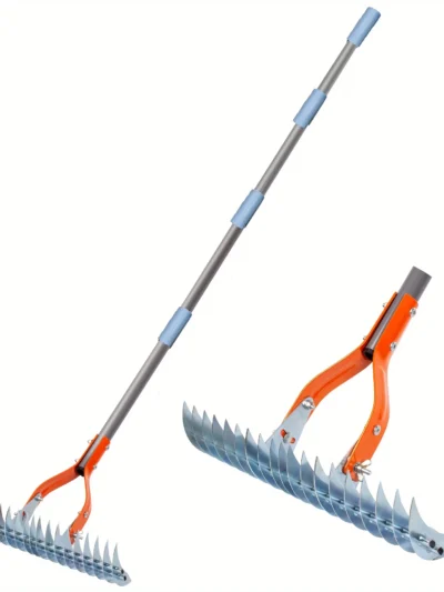 Lawn Thatching Rake Robust Dethatcher Rake