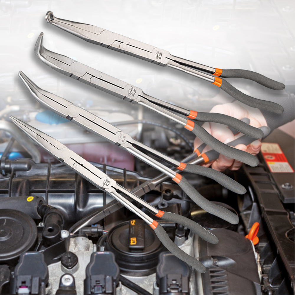 13 Inches Multifunctional Pointed Nose Pliers Multi-joint Long Handle Pliers - Image 11