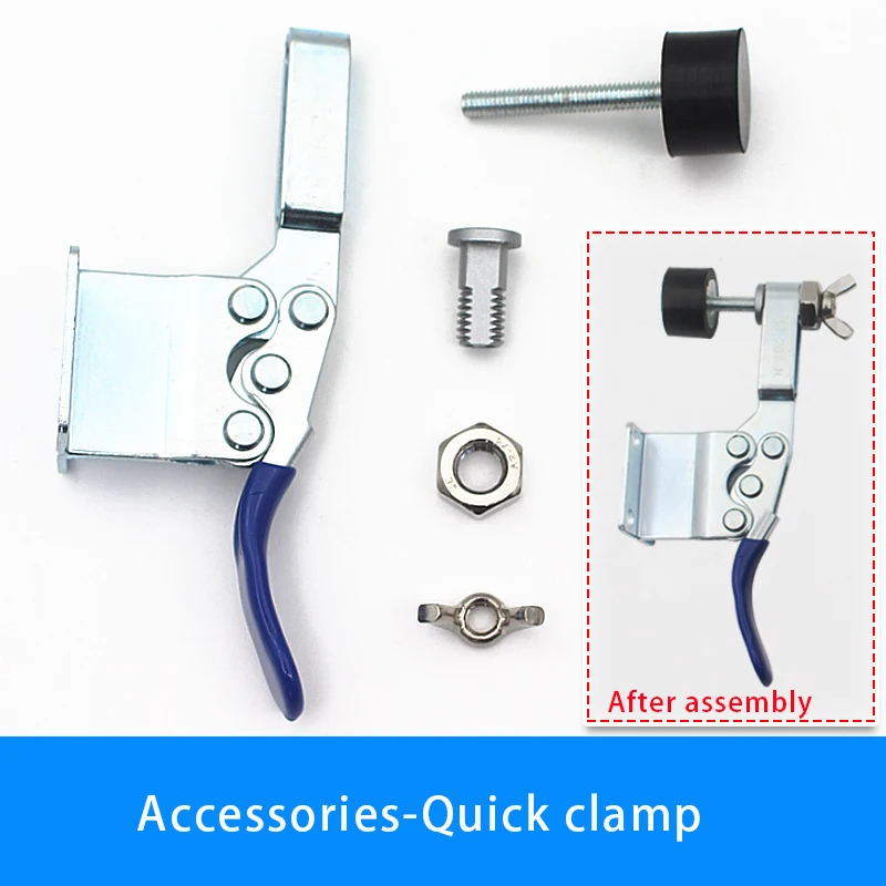 All Metal Pocket Hole Jig Kit with Quick Clamp and Step Drill Bits Easy Use 2 Holes Pocket Hole Screw Jig System MD30 - Image 7