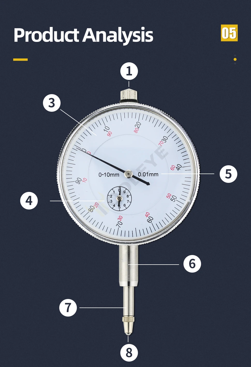 Dial Indicator Magnetic Holder Dial Bore Gauge Magnetic Stand Base Micrometer Measure Tools - Image 26