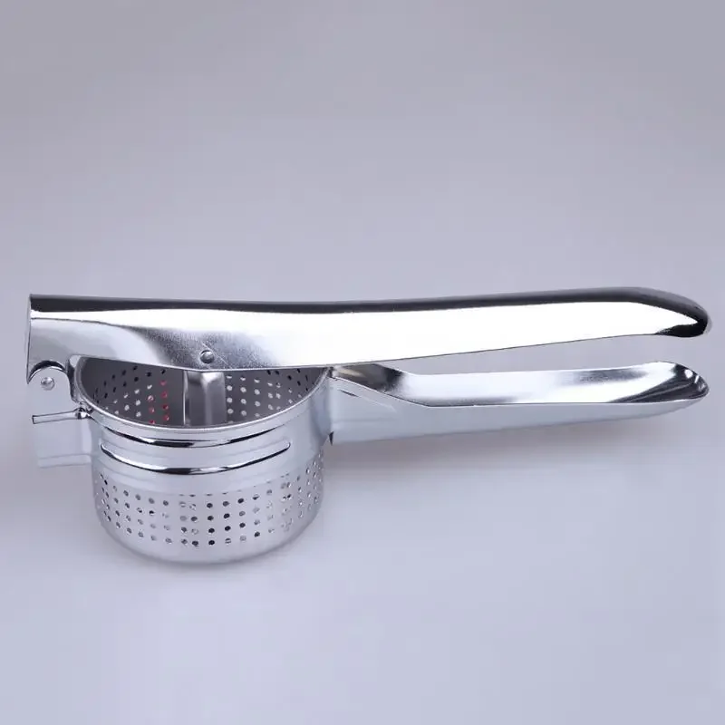 Masher RicerPress Mashed Potatoes Stainless Steel Crushing Puree Fruit Vegetable Squeezer Juicer Press - Image 14