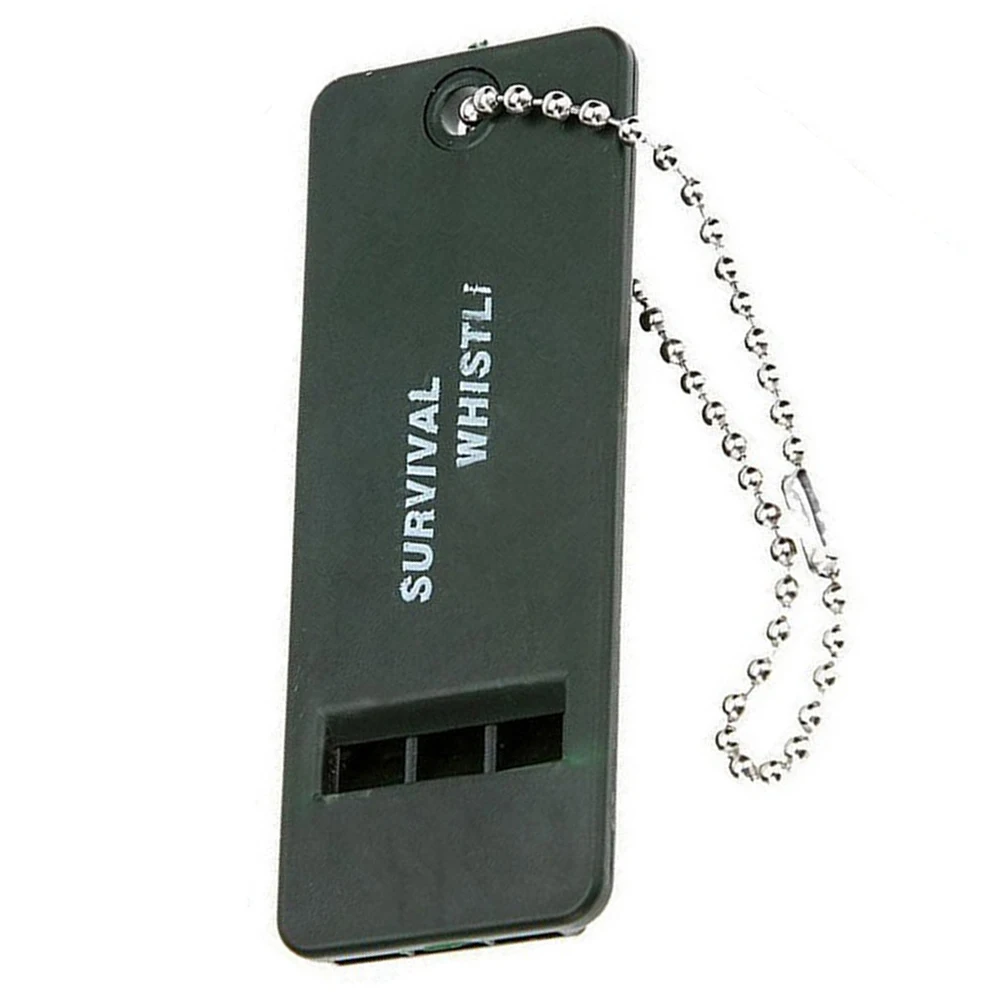 1-10PCS 3-Frequency Whistle High Decibel Survival Whistle Emergency Survival Tool - Image 18