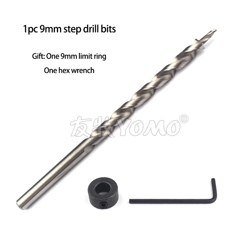 All Metal Pocket Hole Jig Kit with Quick Clamp and Step Drill Bits Easy Use 2 Holes Pocket Hole Screw Jig System MD30 - Image 10