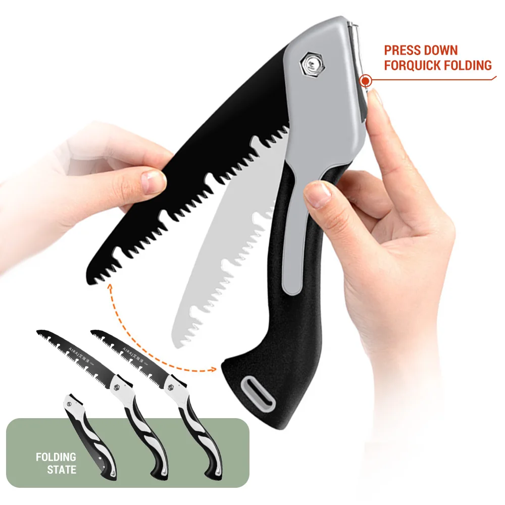 AIRAJ 9.4 inch Folding Saw,Pruning Saws with SK5 Steel Teeth. - Image 2