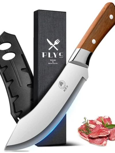 BAKULI-1PC Boning Knife, Precision Boning Knife: Stainless Steel, Ergonomic Grip