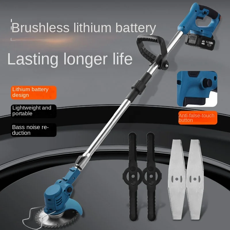 Cordless Lawn Mower Handheld Electric Grass Trimmer - Image 8