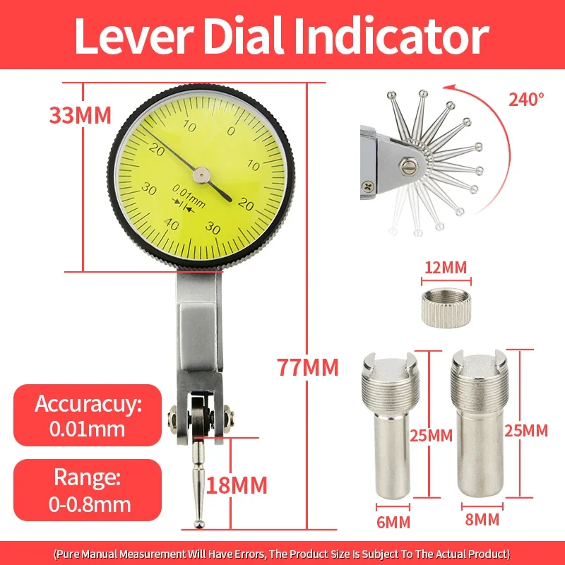 Dial Indicator Magnetic Holder Dial Bore Gauge Magnetic Stand Base Micrometer Measure Tools - Image 13