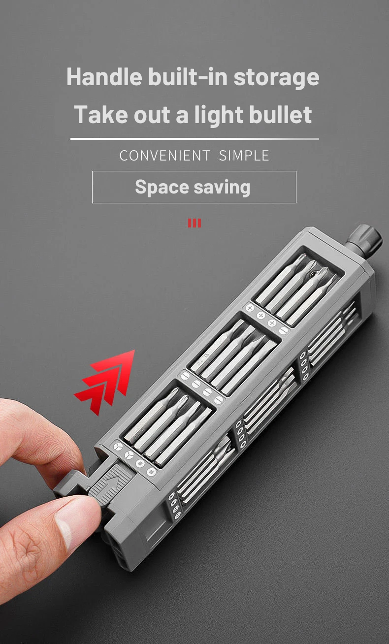 Precision Screwdriver Set 8 32 43 46 in 1 Torx Hex Phillips Magnetic Screwdriver Bit Phone Watch Laptop Mini Repair Tool Set - Image 22