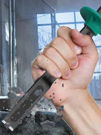 6/8/10/12 Inch Chrome Vanadium Steel Stone Flat Chisel With Hand Guard