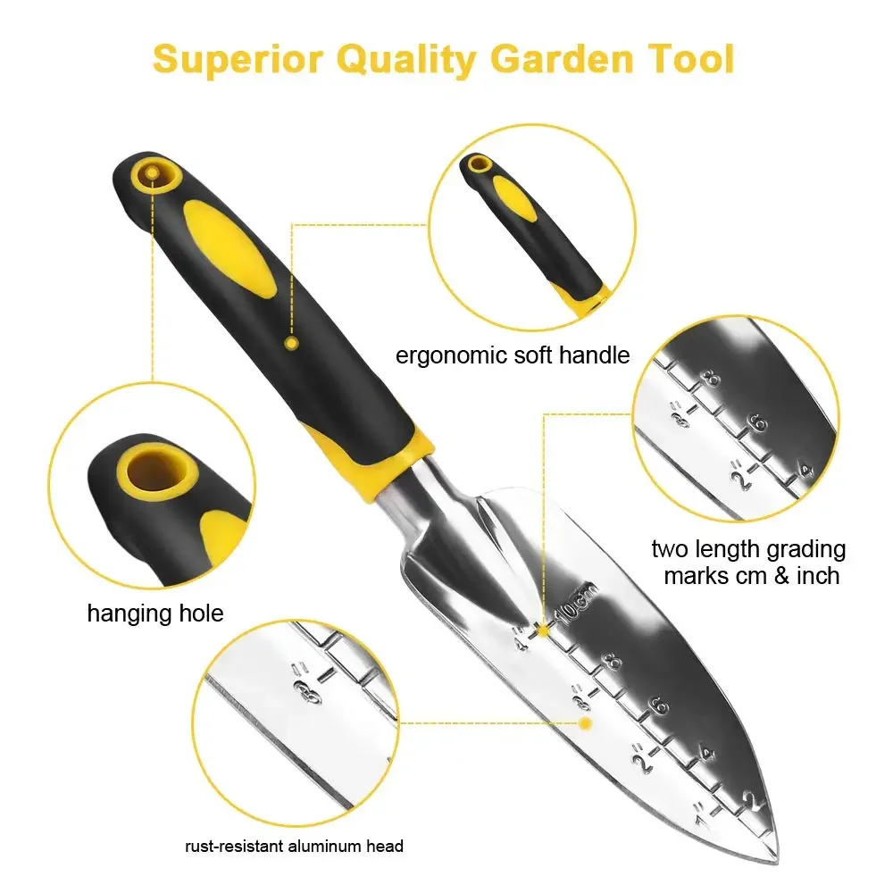 Garden Tool Hand Trowel,Rake,Cultivator,Weeder Tools - Image 2