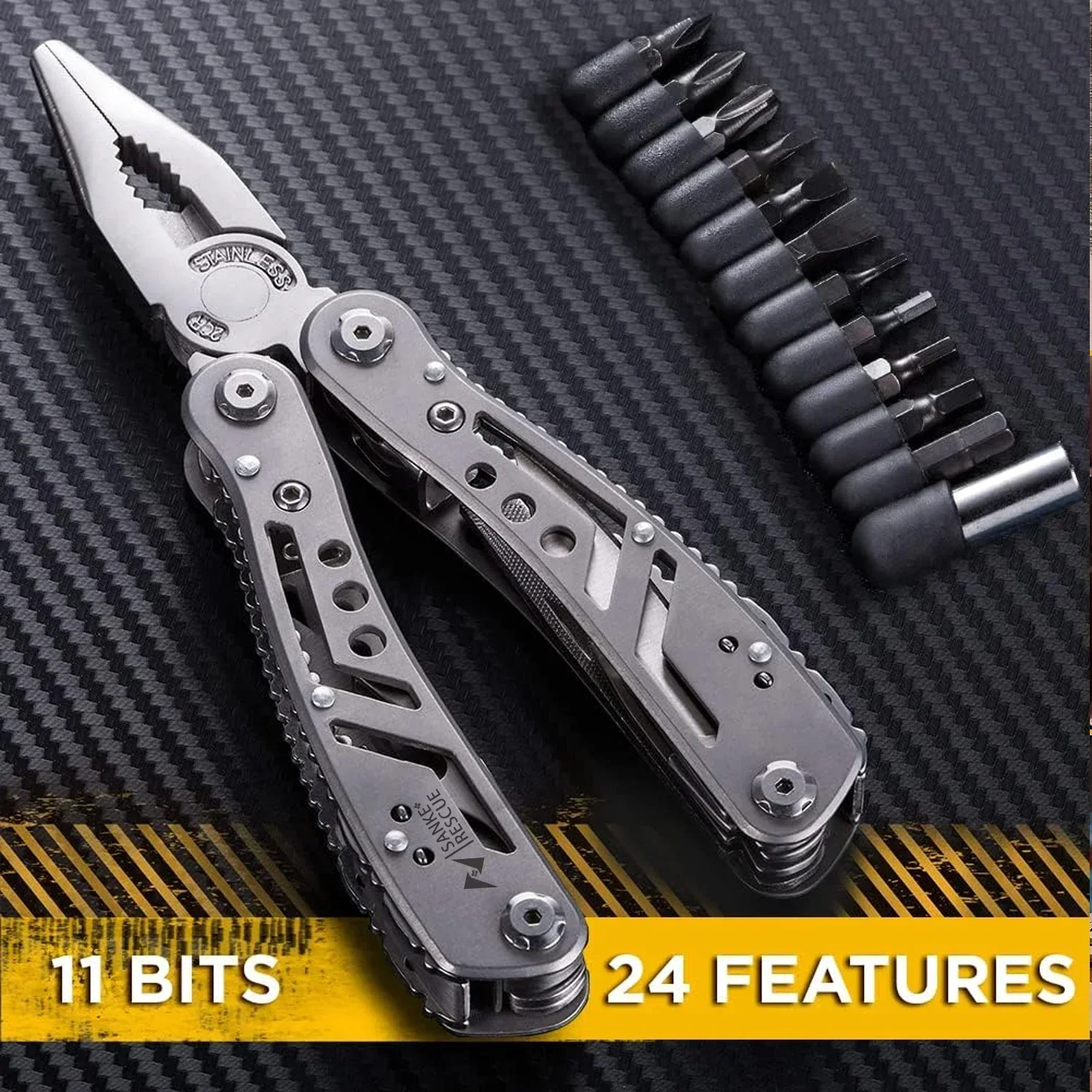 Multitool 24-in-1 Multitools Pliers with Professional Multi-tool for Survival Camping - Image 12